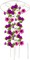 145 cm Vertical Metal Umbrella Trellis – Outdoor Garden Support for Climbing Plants, Vines, Vegetables, Fruits, and Flowers, Indoor & Outdoor Use, White
